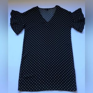 Banana Republic polka dot shift dress